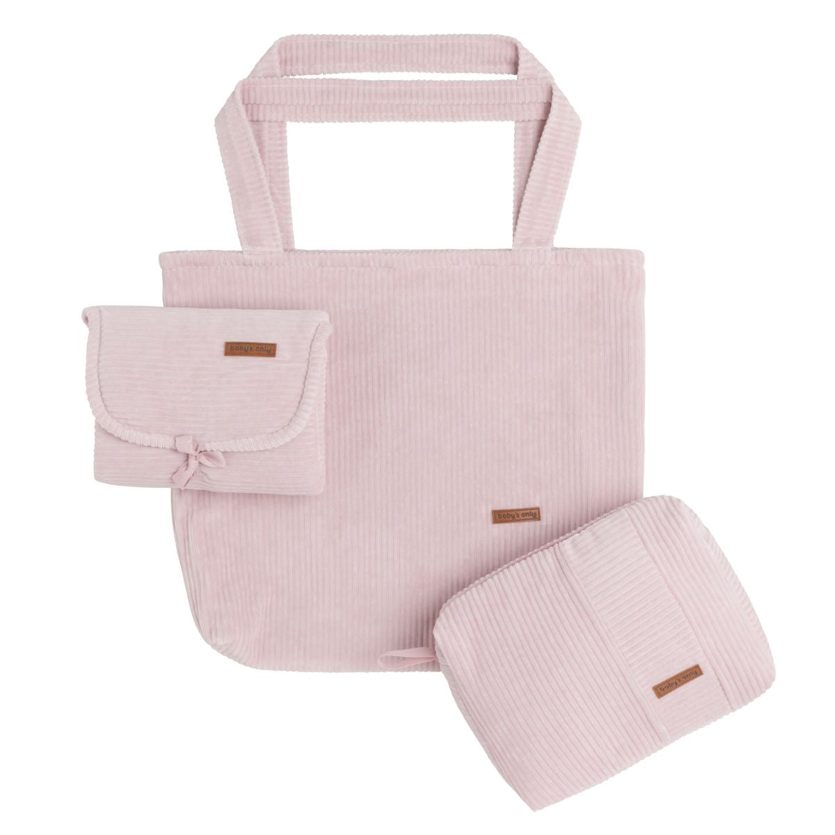 Toilettas sense oud roze - gepersonaliseerd met naam van Baby’s only - Spoiled baby