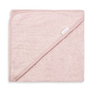 Badcape badstof 100% katoen roze | Zacht & persoonlijk badcape met naam - Spoiled baby