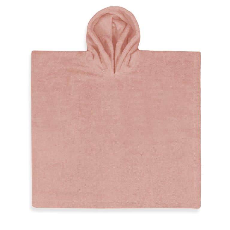 Badponcho met naam 100% Katoen badstof Sanstone/grey | te personaliseren met naam (kopie) - Spoiled baby