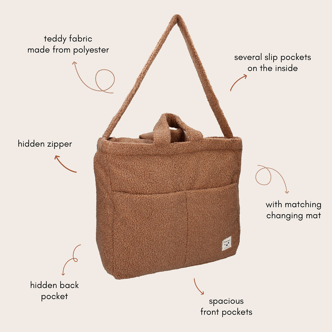 Luiertas Mommybag - met naam Spoiled baby