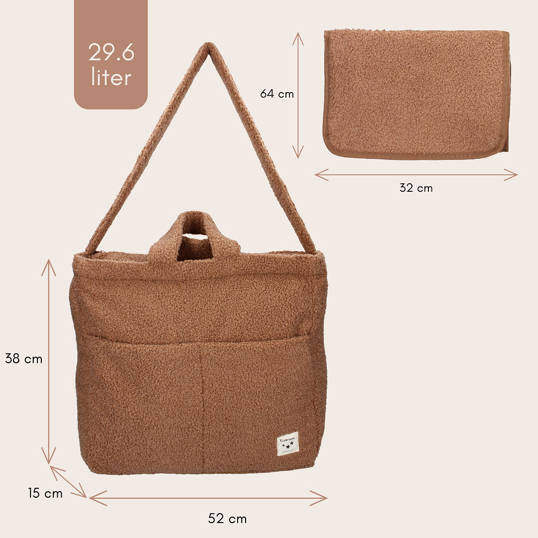 Luiertas Mommybag - met naam Spoiled baby