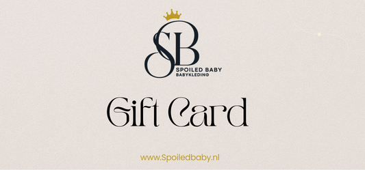 Spoiled Baby Gift card Spoiled baby