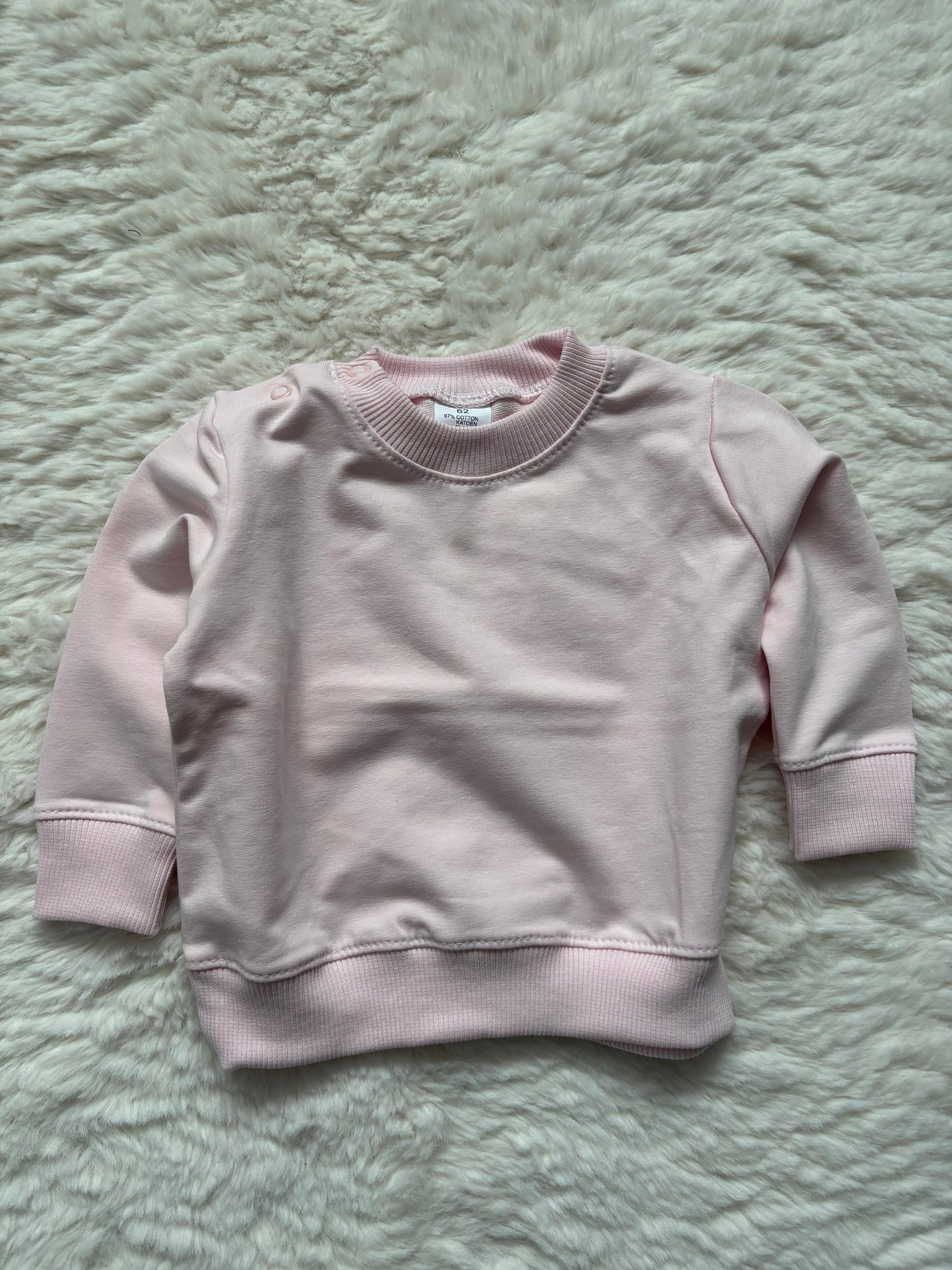 Sweater met naam - geborduurd Spoiled baby