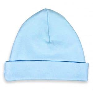 Geboorte babymutsje Blauw new born 50-56 — blauw - Spoiled baby