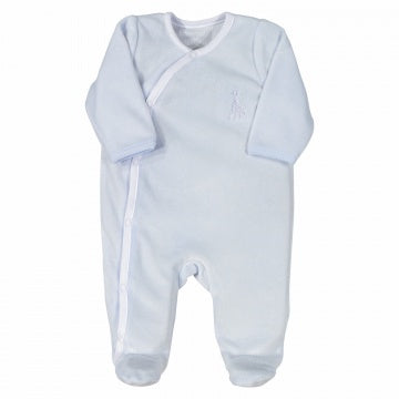 Sophie de giraf boxpakje velours blauw - Spoiled baby
