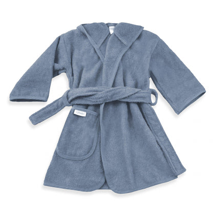 Badjas Uni Line, 1-2 jaar — Sandstone grey 100% katoen - Spoiled baby